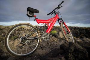 un montaña bicicleta foto