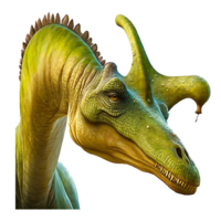 ai generativ Zölophyse Dinosaurier isoliert 3d machen png