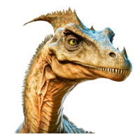 ai generativ coelofys dinosaurie isolerat 3d framställa png