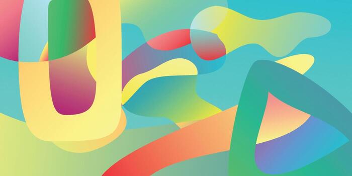 degradado antecedentes conjunto resumen verano color popular vector