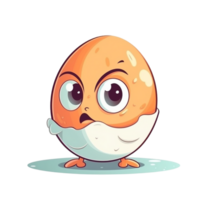 Cartoon funny Egg png