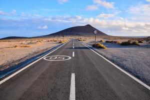 Scenic road view photo