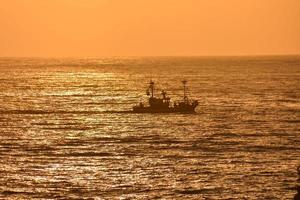 Ship on the sea photo