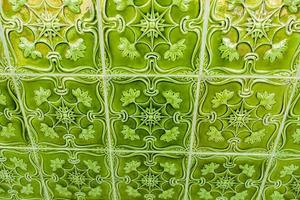 Colorful decorative tiles photo