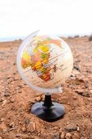 An earth globe photo