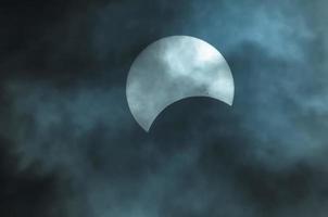 un Luna eclipse foto