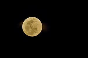 Moon at night photo