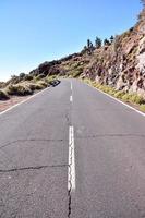 vista panorámica de la carretera foto