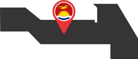 Kiribati pin kaart plaats png