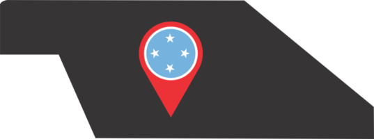 Micronésia PIN mapa localização png