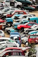 A car graveyard photo