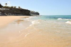 Scenic view of the shore photo