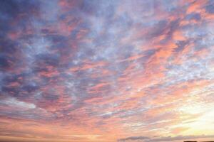 nubes en el cielo foto