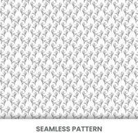 hand drawn tree pattern template vector