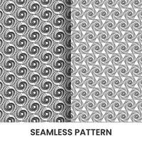 abstract seamless pattern design template with geometric line forming vector