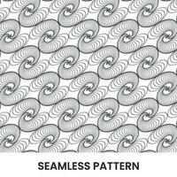 pattern design template with abstract line forming vector