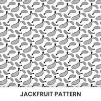 jackfruit pattern background tmeplate vector