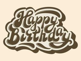 Laser Cut Happy Birthday Vector Art, Icons, and Graphics for Free