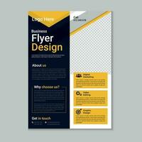 Corporate business flyer layout, Flyer cover design, Annual report, Corporate presentation, Digital marketing layout, Digital marketing flyer, Business brochure template design with mockup vector