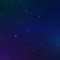 Starry sky color background. Infinity of Universe. Dark night sky. Space with shiny stars. Vector