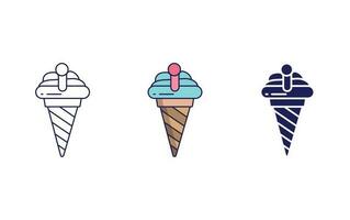 Ice Cream vector icon