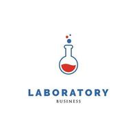 Laboratory Icon Logo Design Template vector