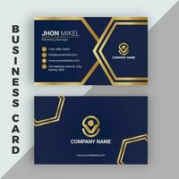 Professional Corporate Business card design vector