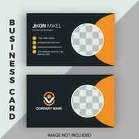 Professional Corporate Business card design vector