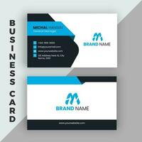 Professional Corporate Business card design vector