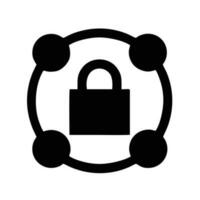 Lock security icon symbol vector image. Illustration of the key secure access system vector design. EPS 10