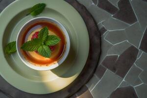 Delicious dessert AI Generate photo