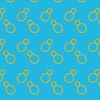 Climbing seamless pattern belay device Eight vector