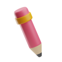 branding pencil 3d illustration png