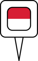 Monaco vlag pin plaats icoon. png