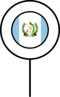 Guatemala bandera circulo alfiler icono. png