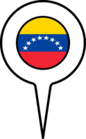 venezuela flagga Karta pekare ikon. png