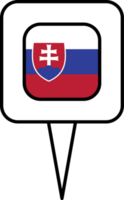 Slovakia flag pin place icon. png