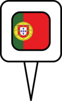 Portugal flag pin place icon. png