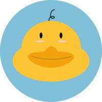 Cute Duck isolated png