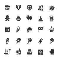 Icon set - Party and celebretion png