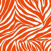 Vector animal print. Zebra ornament. Seamless pattern