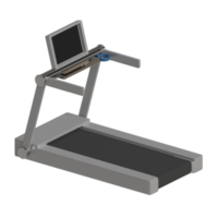 3d rendered treadmill perfect for fitness design project png