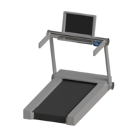 3d rendered treadmill perfect for fitness design project png