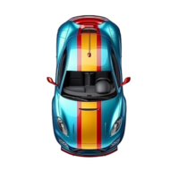 cartone animato auto sport ai generativo png