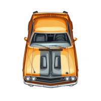 Cartoon Muscle Car png