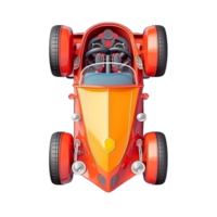 Karikatur Auto Roadster ai generativ png