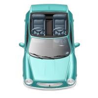 desenho animado carro cabriolet ai generativo png