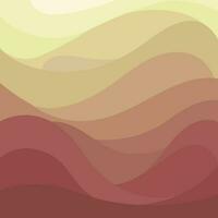 Brown Wave Gradient Background vector