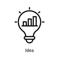 Idea Vector  Outline Icons. Simple stock illustration stock