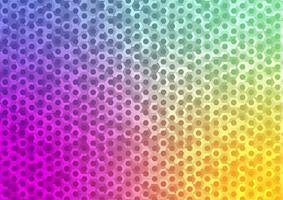 Futuristic presentation colorful dot pattern geometric light background vector
